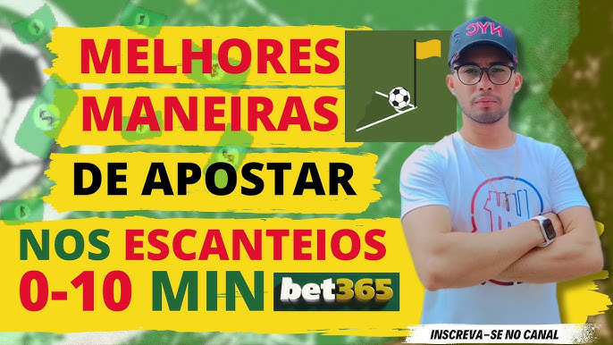 apostar em escanteios